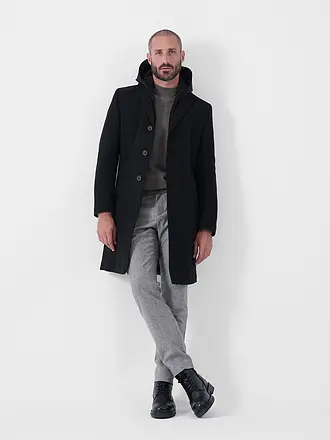CG - CLUB OF GENTS | Mantel | schwarz